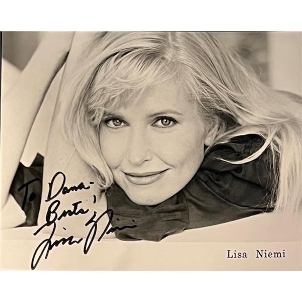 Actress and Director Lisa Niemi Signed Photo
