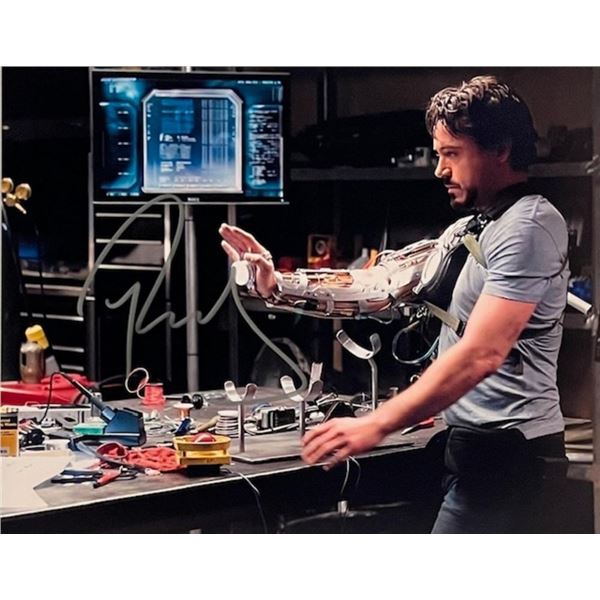 Iron Man Robert Downey Jr Signed Photo
