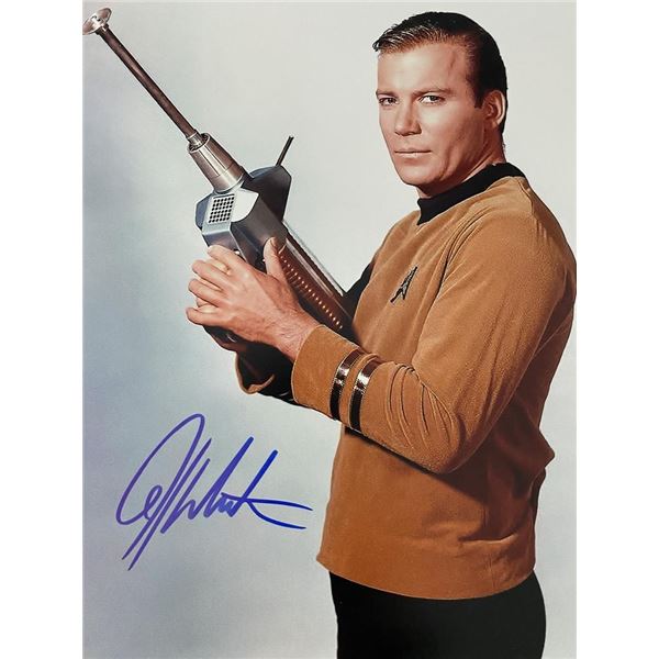 Star Trek William Shatner signed photo