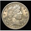 Image 1 : 1912 BARBER QUARTER CH BU