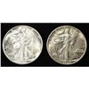 Image 1 : 1936-D, 42-S WALKING LIBERTY HALF DOLLARS AU/BU