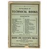 Image 1 : Rare Mining & Scientific Press Catalog of Technical Publications, c.1910s [202322]