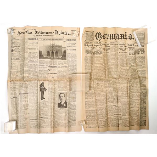 Foreign Newspapers Sent to Miners in Montana, 1915 [190588]