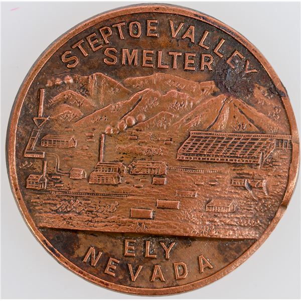 Steptoe Valley Smelter Bronze Pin, Ely, Nevada [202717]