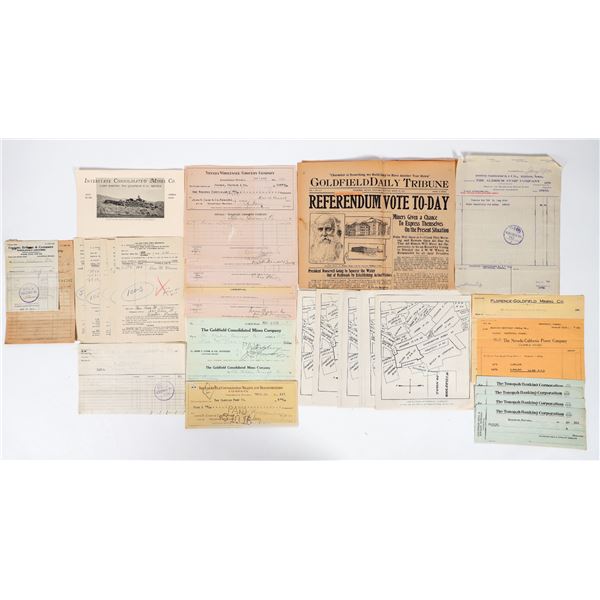 Goldfield, Nevada Mining & Other Ephemera [202687]