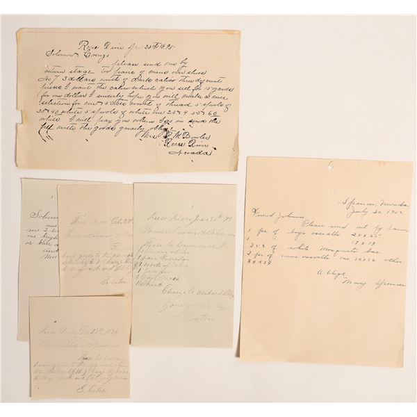 Lander County Mining Camps Letterhead Group [188399]