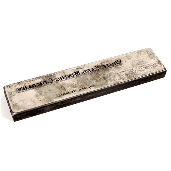 Printing Plate for White Caps Mining Company, Manhattan, NV [202306]