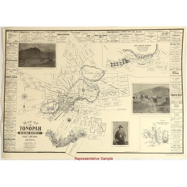 Tonopah Mining District Maps - (~100+) [199906]