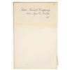 Image 1 : Sutro Tunnel Company Letterhead, 1870s, Unused [201650]