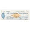 Image 1 : Best & Belcher Silver Mining Company Check Signed by John W. Mackay [198185]