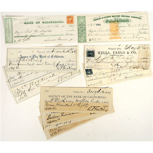 Small Group of Comstock Mining Checks [202031]