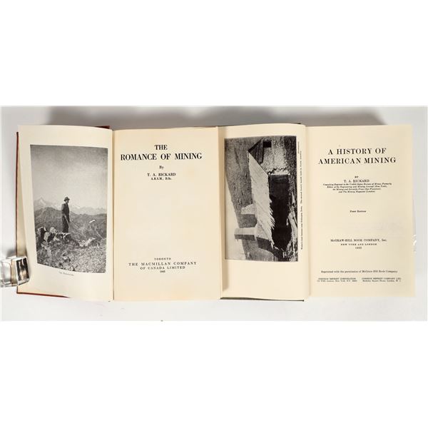 T.A. Rickard Mining Books, 1945-1966 (2) [202180]