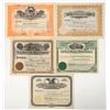 Image 1 : Five Different Oatman, Arizona Mining Stock Certificates [200848]