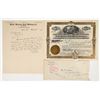 Image 1 : Little Illinois Gold Mining Co. Stock & Letter, 1914, Drytown, CA [201690]