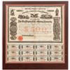 Image 1 : Washington City & Mining Co. Bond, 1857 [194418]