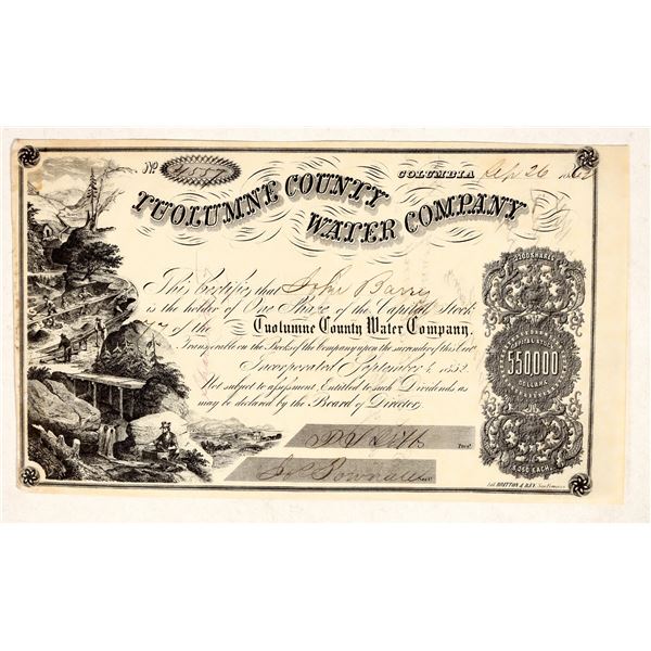 Tuolumne County Water Company Stock [199914]