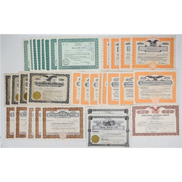 Colorado Mining  Stocks - Collection [195229]