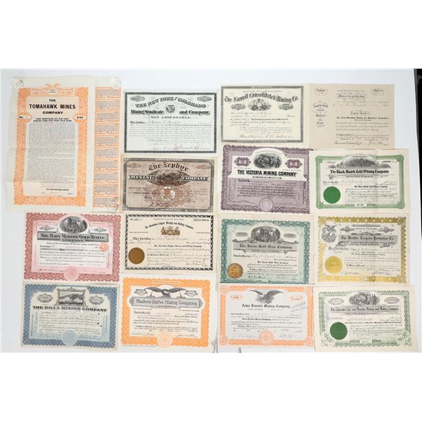 Colorado Mining Stock Collection [194437]