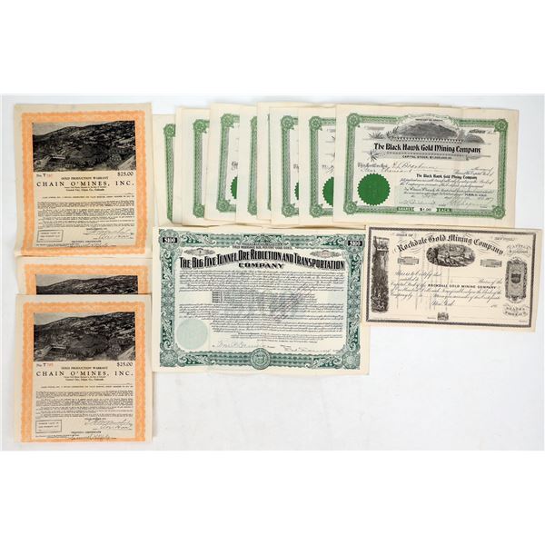 Colorado Mining Grab Bag Stocks [194439]