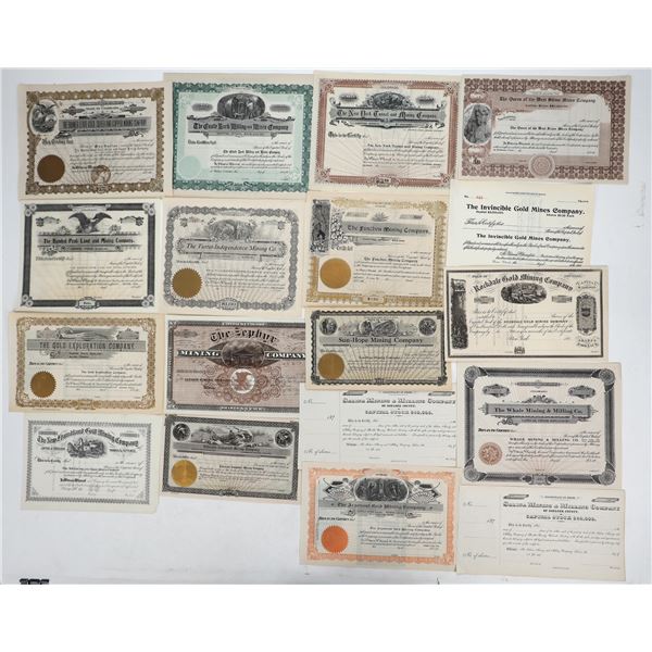Colorado Mining Grab Bag Stocks [195228]