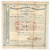 Image 1 : Waddingham Gold & Silver Mining Company Bond, 1867 [201775]