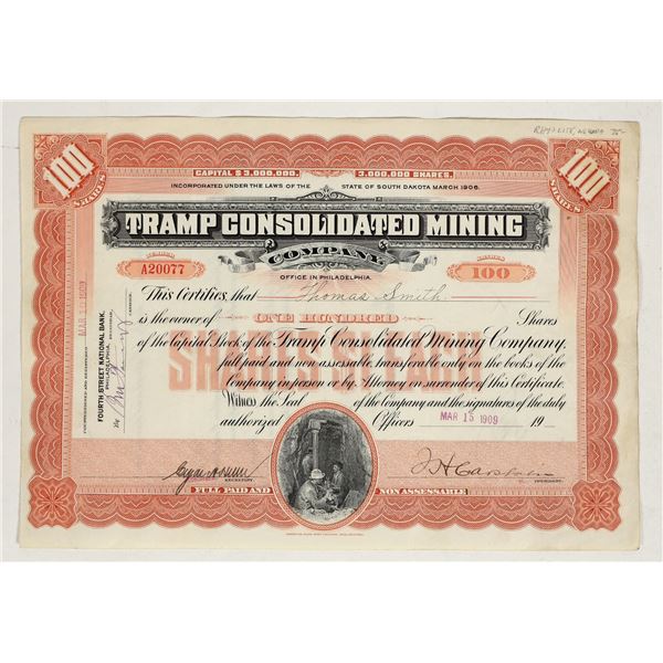 Tramp Consolidated  Mining Co. Stock [200644]
