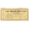 Image 1 : Wyandotte Silver Mining Co. Stock Certificate, Tempiute, Nevada, 1878 [202710]