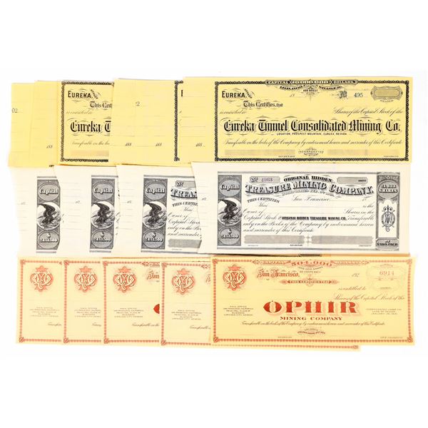 Nevada Unissued Mining Stock Group [200882]