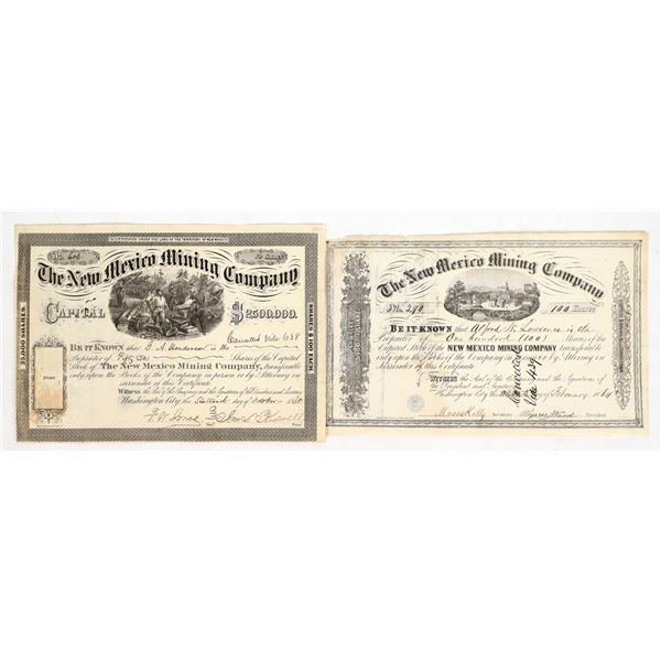 New Mexico Mining Stock Pair [195039]