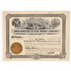 Image 1 : Amalgamated Placer Mining Company Stock Certificate, 1908 [201709]
