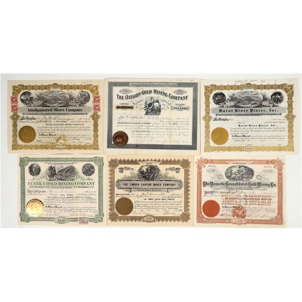 Baker County, Oregon Mining Stock Collection [201701]
