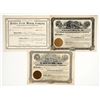 Image 1 : Three Different Grants Pass, Oregon Mining Stock Certificates [201719]