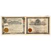Image 1 : Oregon King Mining Company Stock Certificate Pair [201718]
