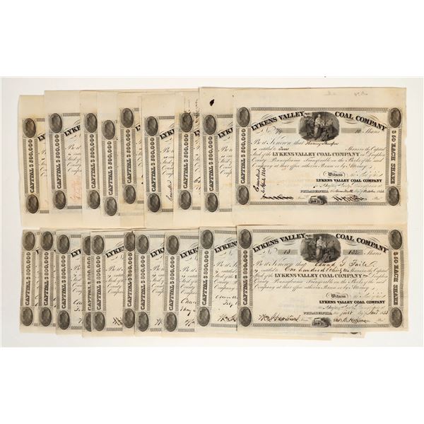 Lykens Valley Coal Co. Stocks [199334]
