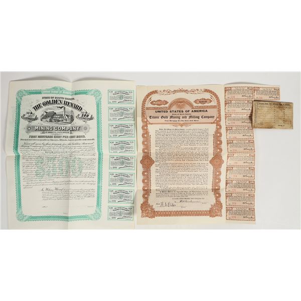 Two Different South Dakota Mining Bonds [198225]