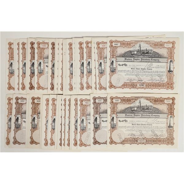 Western Empire Petroleum Company Stocks [200607]