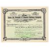 Image 1 : Santa Fe, Prescott & Phoenix Railway Company Stock Certificate, 1893 [201785]