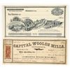 Image 1 : California Horse Drawn Trolley and Fabric Mills Stocks. [200754]