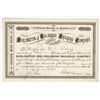 Image 1 : Burlington & Colorado Railroad Company Stock Certificate, 1921 [201797]