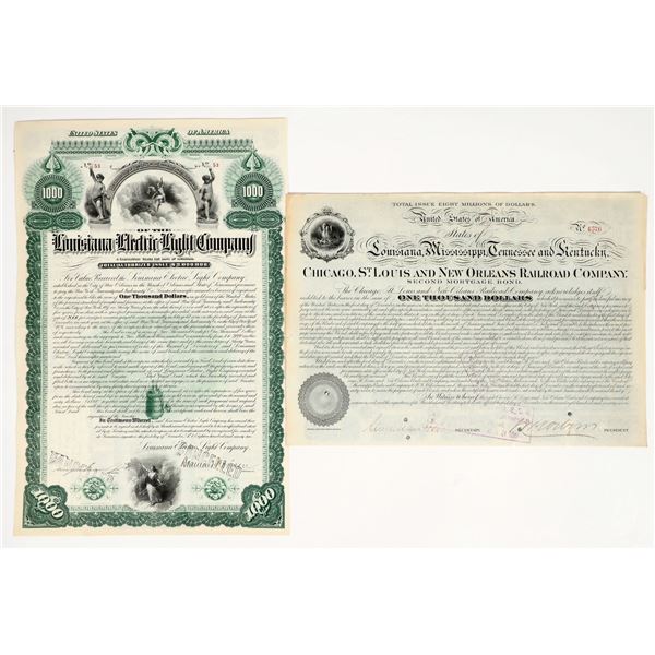 Louisiana RR and Utility Bonds [201944]