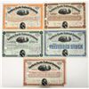 Image 1 : Northern Pacific Railroad Company Stock Group (5 Different) [202560]