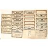 Image 1 : Steamship Stocks, 6 Different, 30 Total [191021]