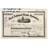 Image 2 : First National Bank of Hoboken Stocks [199943]