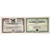 Image 1 : Two Different Watch Company Stock Certificates  [200812]