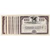Image 1 : Waltham Watch Company Stock Certificates (15) [200813]