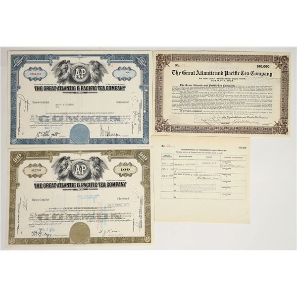 The Great Atlantic and Pacific Tea Co. Stocks [200157]
