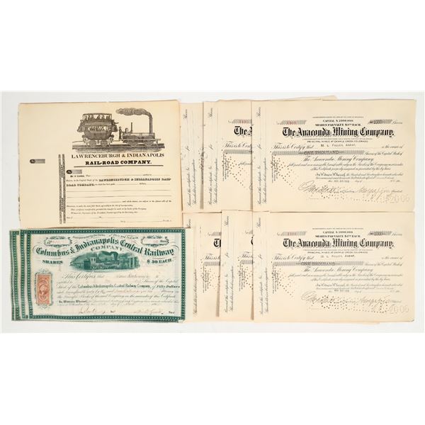 US Railroad & Mining Stock Group for Dealers (11) [201106]