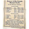 Image 2 : Southern Pacific Internal Railroad Broadside [197736]