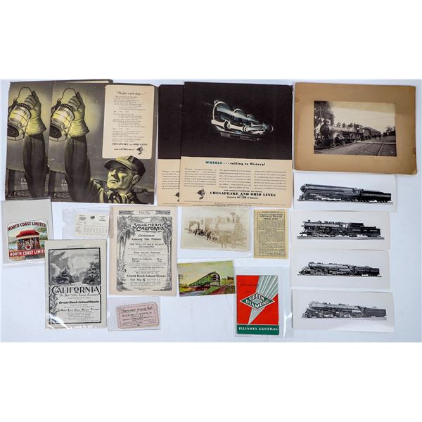 Railroad Ephemera Group [196388]