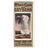 Image 1 : Oregon Short Line Railroad Yellowstone Guide, 1909 [200929]